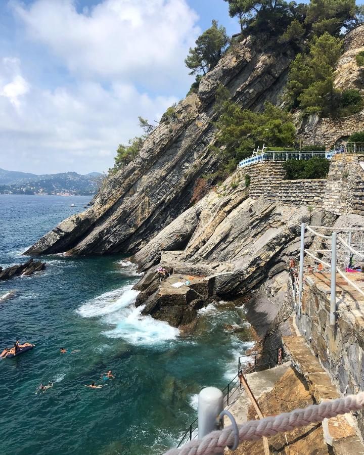 La Terrazza Sul Mare Apartman Zoagli Kültér fotó