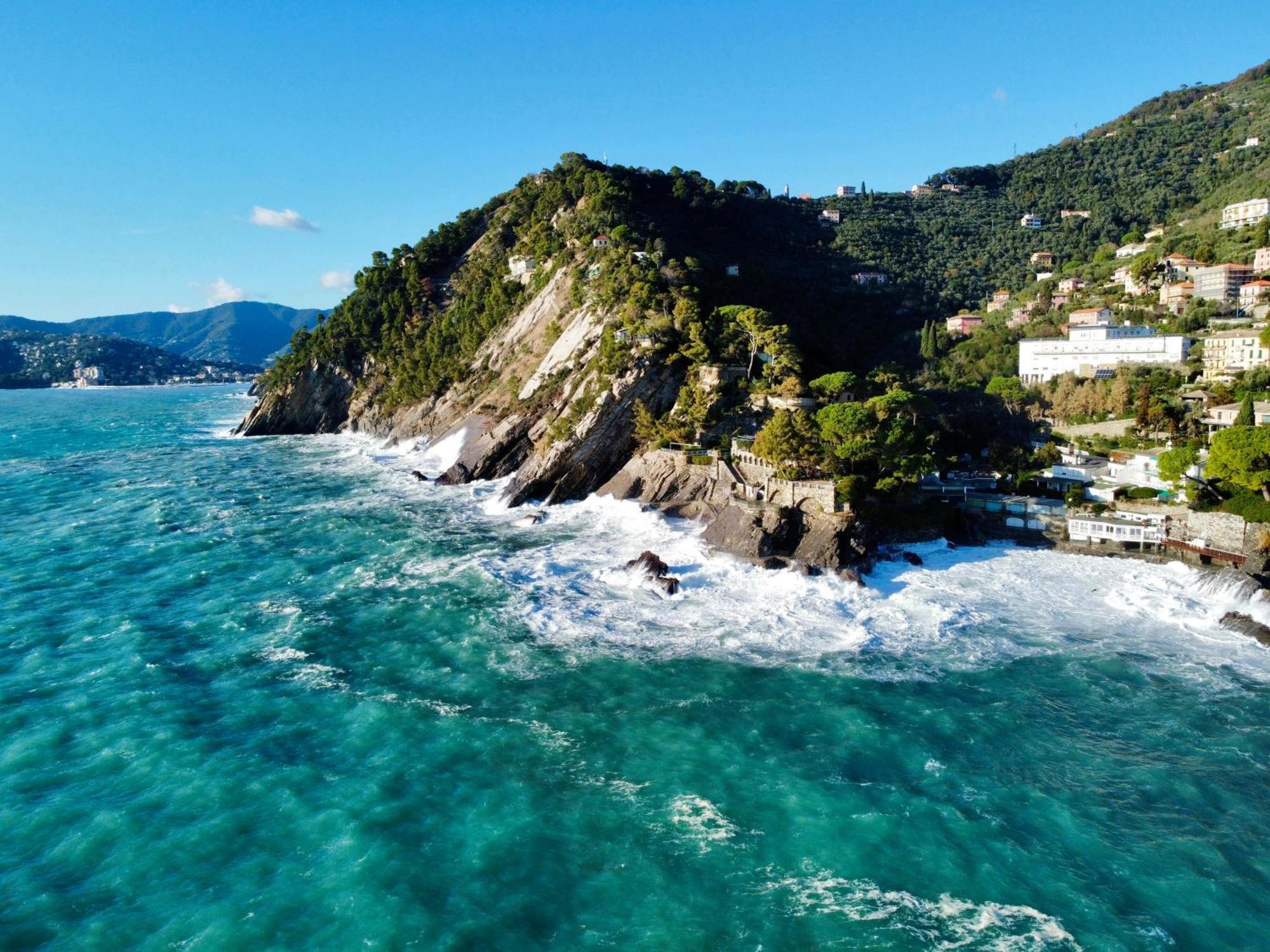 La Terrazza Sul Mare Apartman Zoagli Kültér fotó